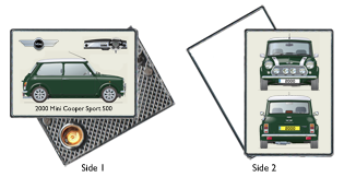 Mini Cooper Sport 2000 (green) Pocket Lighter